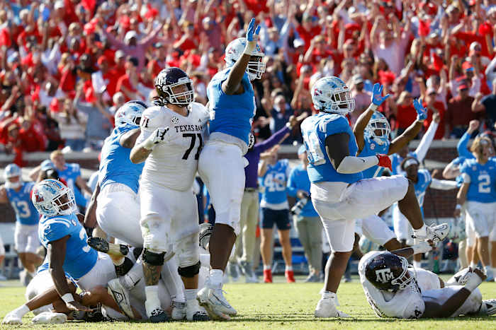 Texas A&M blocked FG